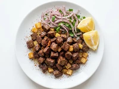 Arnavut Ciğeri — köz üstünde